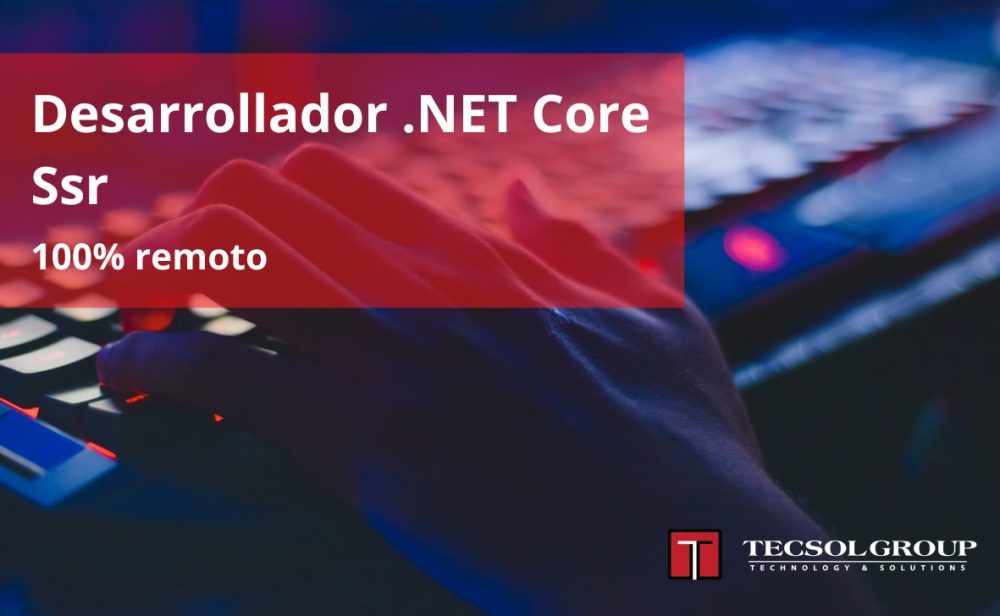 Desarrollador .NET Core Ssr