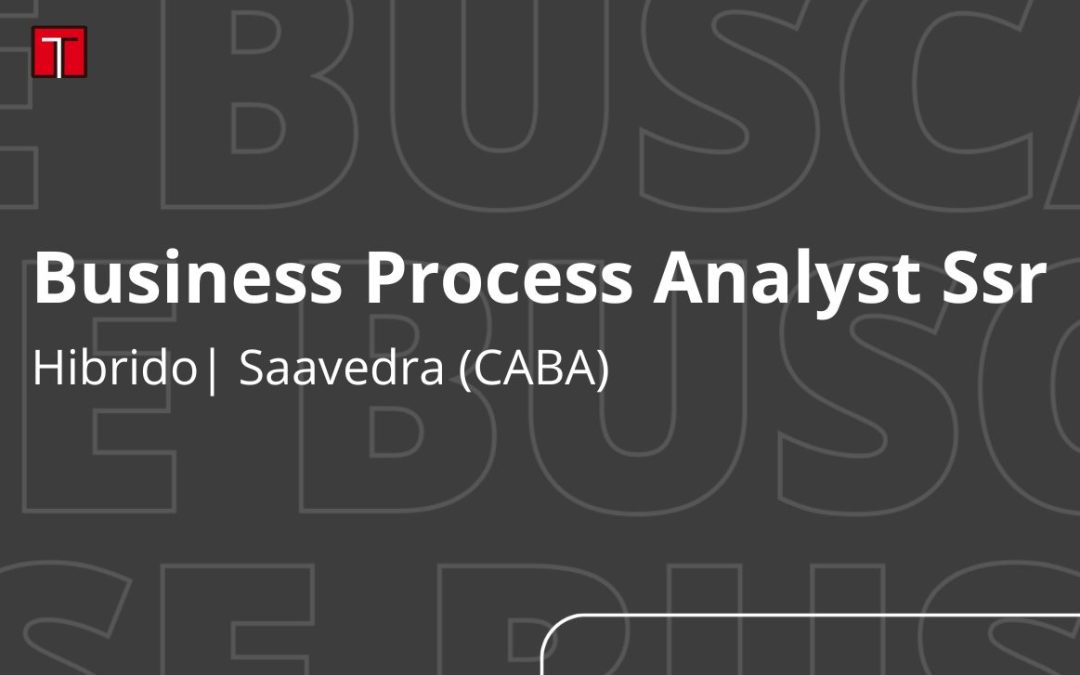 Business Process Analyst Ssr